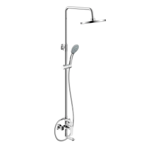 Душевая система Olive’s Barros с изливом Хром глянцевый 22511-1BR