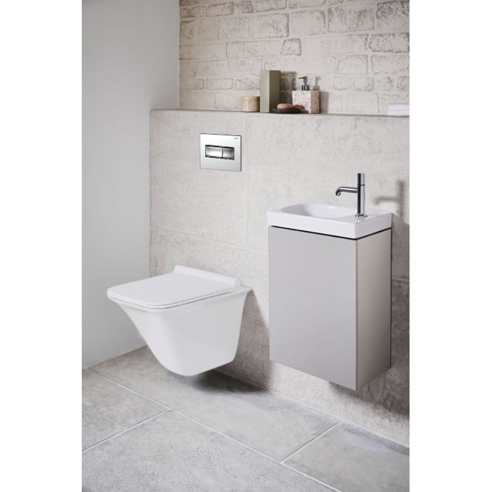 Клавиша смыва Loranto Kare Хром глянцевый 7332 Клавиша смыва Loranto Kare Хром глянцевый 7332 — изображение 2