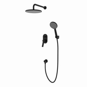 Душевая встройка Azario Vise Черный матовый AZ-VSA248330PA+82KPA