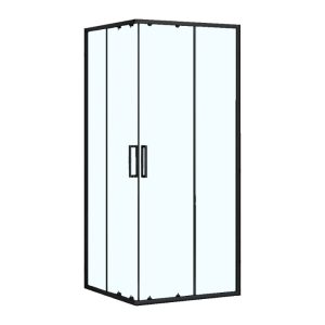 Душевой уголок Loranto Neo 100х100 Черный / Прозрачное CS-21809B-100