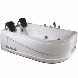 Ванна акриловая Loranto Stresa 170х116 левая без гидромассажа Белый CS-806 L