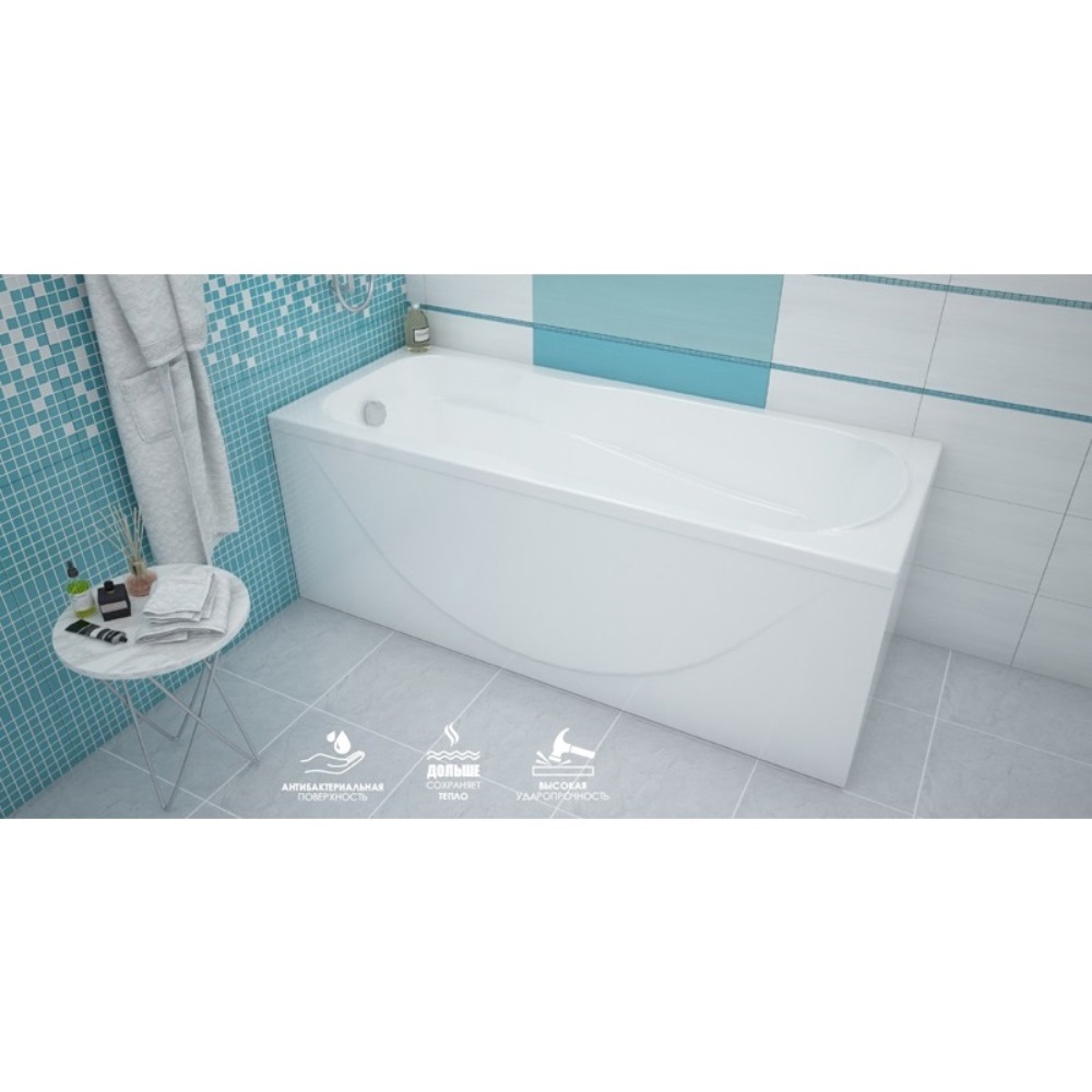 Панель фронтальная Loranto Alberto 170 Белый CS00063087 Панель фронтальная Loranto Alberto 170 Белый CS00063087 — изображение 2