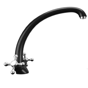Смеситель для кухни Ulgran Classic U-013 U-013-344 Ультра-чёрный