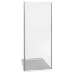 Душевая перегородка Bas Infinity 90х185 Хром / Прозрачное Душевая перегородка Bas Infinity 90х185 Хром / Прозрачное