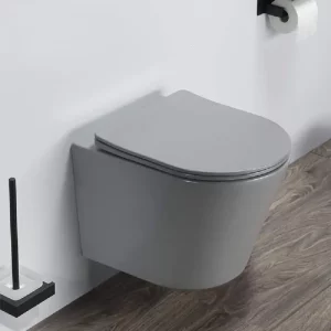 Унитаз подвесной Comforty 105 с сиденьем Серый матовый 00-00007649