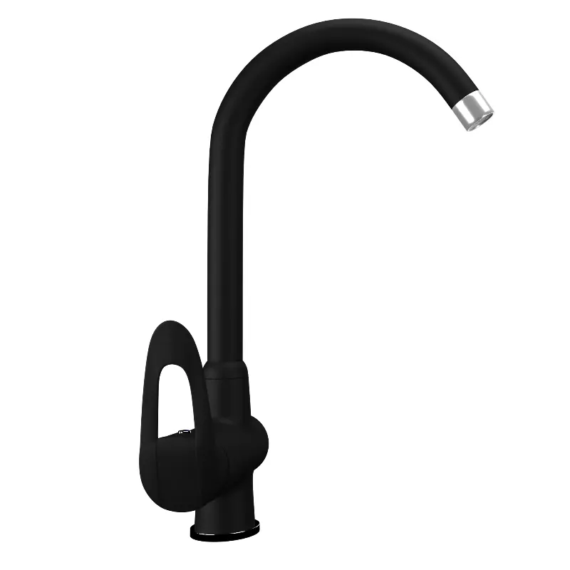 Смеситель для кухни Ulgran Quartz UQ-006-07 Уголь Смеситель для кухни Ulgran Quartz UQ-006-07 Уголь