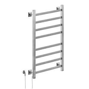 Полотенцесушитель электрический Санприз Контур П10 500*1000 11114 Хром глянцевый диммер слева