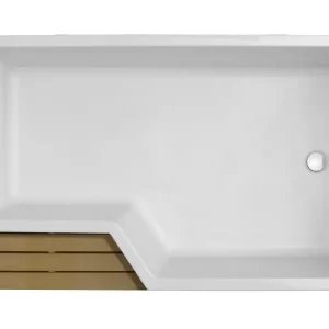 Ванна акриловая Jacob Delafon Bain-Douche Neo 180х90 правая