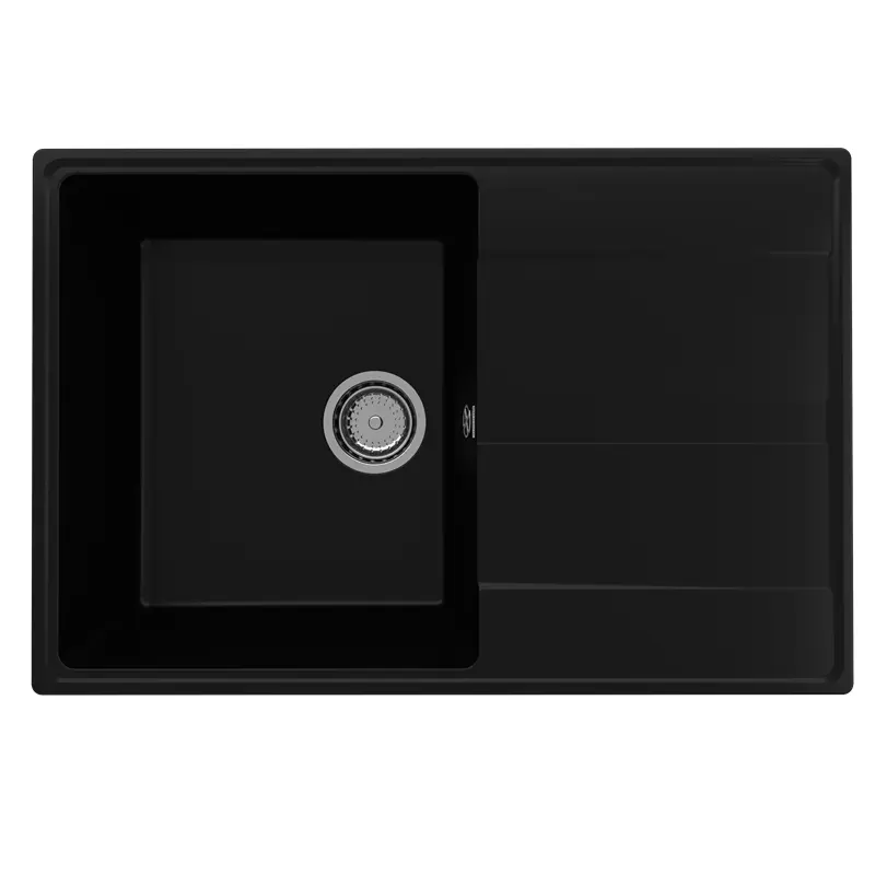 Мойка кухонная Ulgran Quartz Prima 750-07 Уголь Мойка кухонная Ulgran Quartz Prima 750-07 Уголь