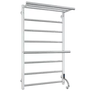 Полотенцесушитель электрический Laris Лавина П9 80х50 правый Хром глянцевый 73207651 Полотенцесушитель электрический Laris Лавина П9 80х50 правый Хром глянцевый 73207651