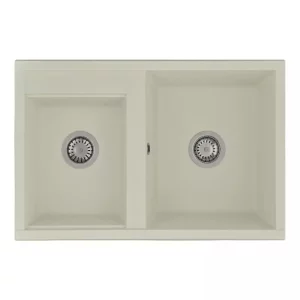 Мойка кухонная Aquaton Делия 78 DBL Жемчуг 1A723132DE240