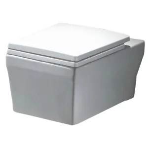 Унитаз подвесной Azario Trend + с сиденьем Белый AZ-2133