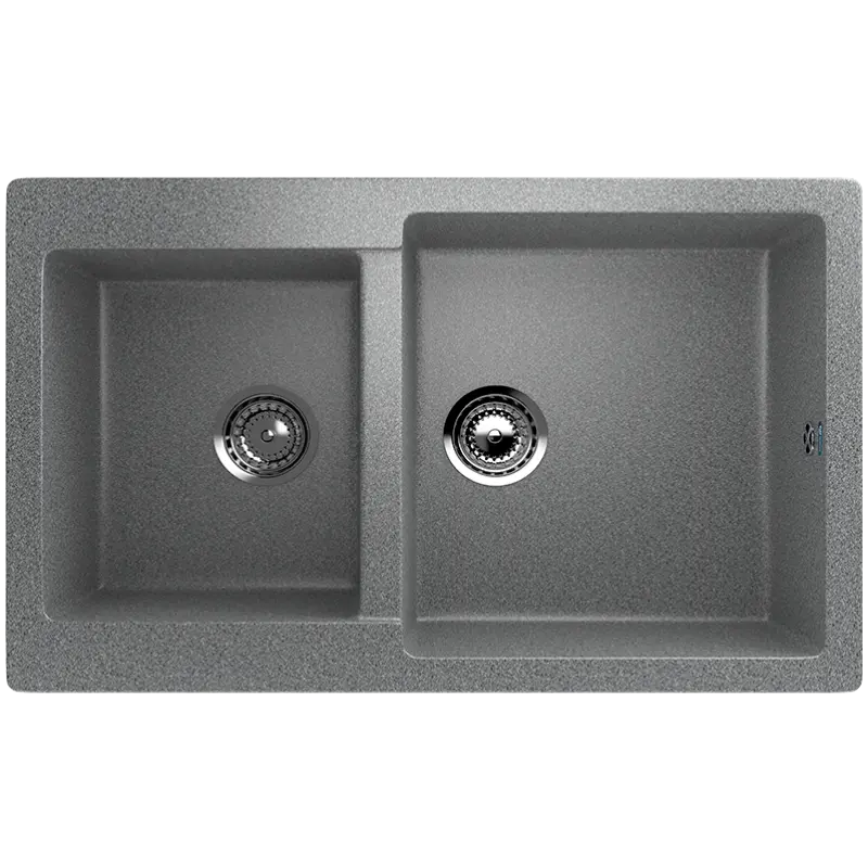 Мойка кухонная Ulgran Classic 77 U-505-309 Тёмно-серый Мойка кухонная Ulgran Classic 77 U-505-309 Тёмно-серый