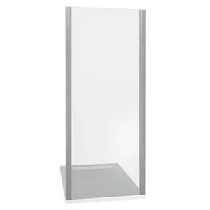 Душевая перегородка Bas Latte 90х185 Хром / Прозрачное