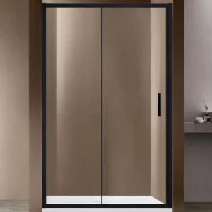 Душевая дверь Vincea Garda VDS-1G 140 Черный / Прозрачное VDS-1G140CLB