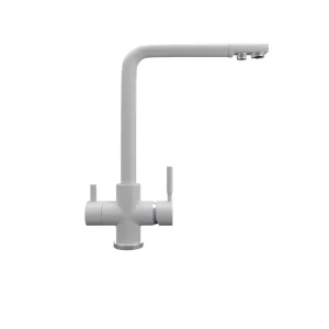Смеситель для кухни Ulgran Quartz с подключением к фильтру UQ-016-04 Платина Смеситель для кухни Ulgran Quartz с подключением к фильтру UQ-016-04 Платина
