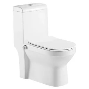 Унитаз-компакт Azario Brusco с функцией биде Белый AZ-1085B
