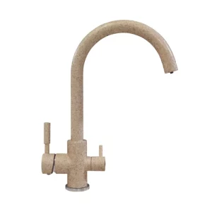 Смеситель для кухни Polygran Элара Дуо с каналом для питьевой воды 627697 Песочный Смеситель для кухни Polygran Элара Дуо с каналом для питьевой воды 627697 Песочный