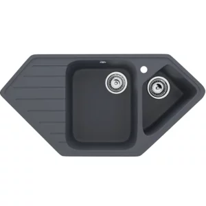 Мойка кухонная Ulgran Classic 97 U-409-343 Антрацит
