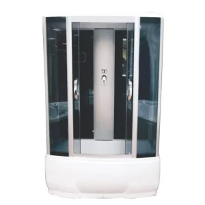 Душевая кабина Водный мир 170х75, Хром / Тонированное, Высокий поддон