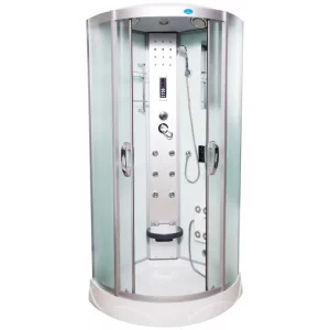 Душевая кабина Водный мир 90х90 ,Хром / Матовое, Низкий поддон