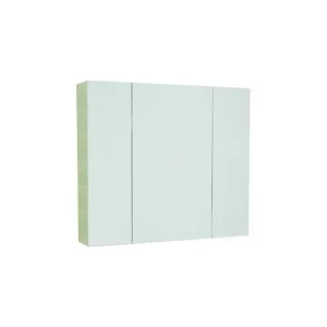 Шкаф зеркальный Comforty Римини 80 Белый глянец 3130372