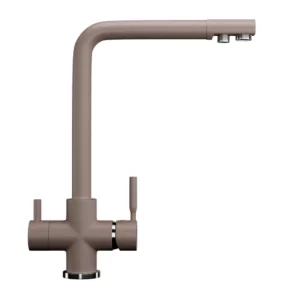 Смеситель для кухни Ulgran Classic U-016 с подключением к фильтру U-016-302 Песочный