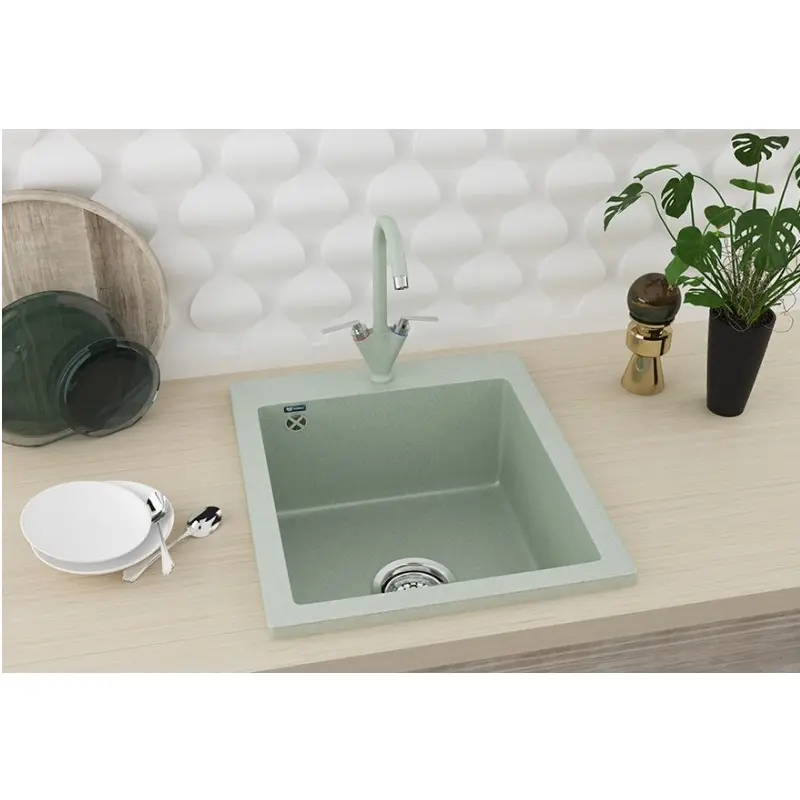 Мойка кухонная Ulgran Classic 42 U-404-309 Тёмно-серый Мойка кухонная Ulgran Classic 42 U-404-309 Тёмно-серый — изображение 2