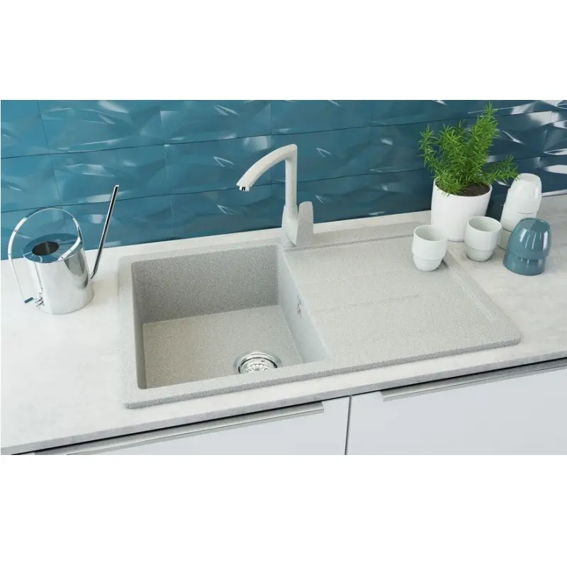 Мойка кухонная Ulgran Classic 77 U-507-331 Белый Мойка кухонная Ulgran Classic 77 U-507-331 Белый — изображение 2