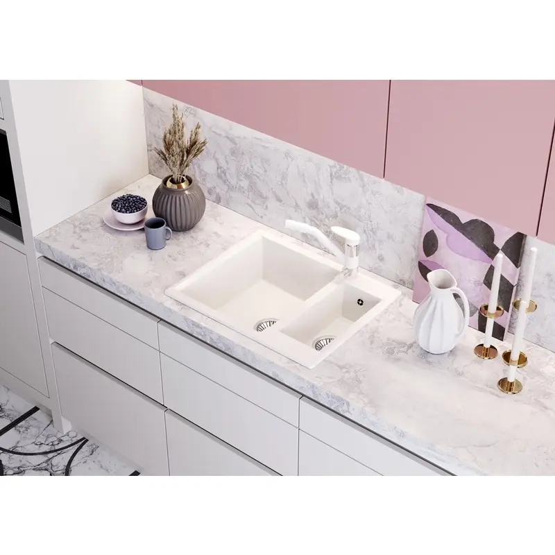 Мойка кухонная Polygran Brig 62 407961 Терракот Мойка кухонная Polygran Brig 62 407961 Терракот — изображение 2