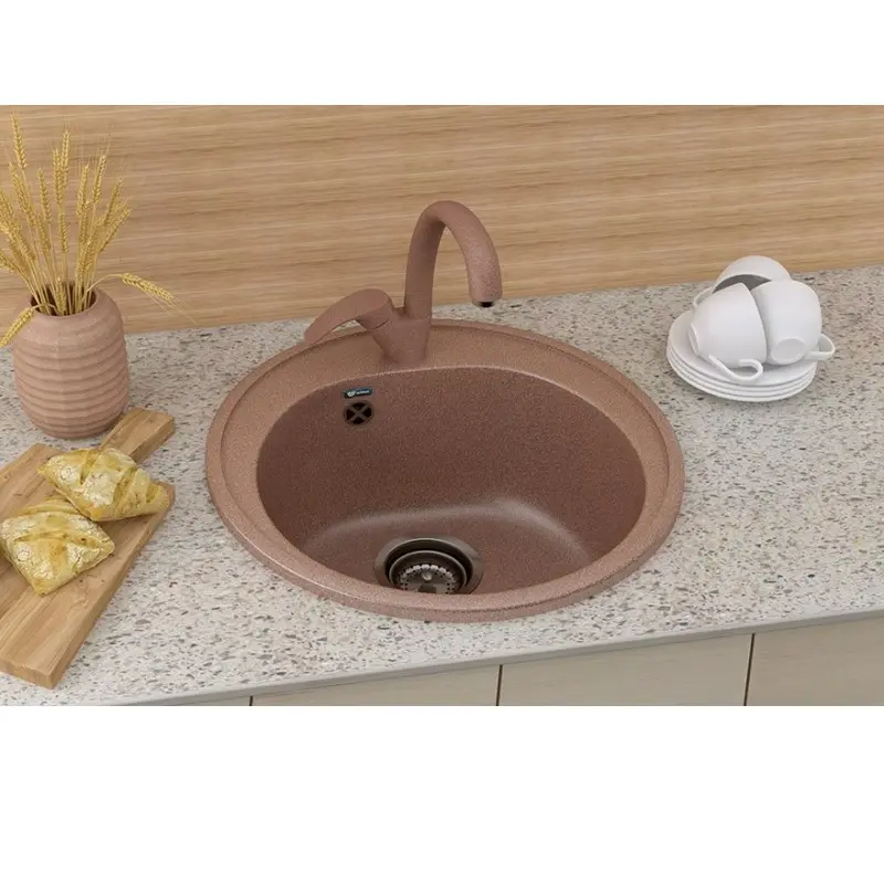 Мойка кухонная Ulgran Classic 50 U-101-310 Серый Мойка кухонная Ulgran Classic 50 U-101-310 Серый — изображение 2