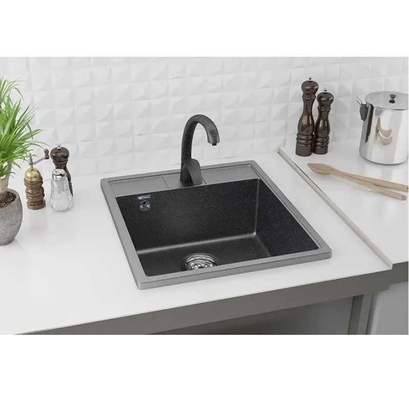 Мойка кухонная Ulgran Classic 44,5 U-406-328 Бежевый Мойка кухонная Ulgran Classic 44,5 U-406-328 Бежевый — изображение 2