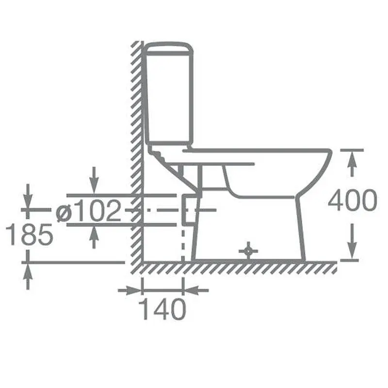 Унитаз-компакт Roca Access Белый 34P23800Y Унитаз-компакт Roca Access Белый 34P23800Y — изображение 4