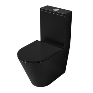 Унитаз-компакт Grossman Tornado Черный матовый GR-4458BMSQ Унитаз-компакт Grossman Tornado Черный матовый GR-4458BMSQ