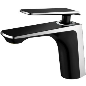 Смеситель для раковины Haiba HB548-7 Черный / Хром HB10548-7