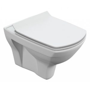 Унитаз подвесной Cersanit Carina Белый глянцевый S-MZ-CARINA-XL-COn-S-DL-w Унитаз подвесной Cersanit Carina Белый глянцевый S-MZ-CARINA-XL-COn-S-DL-w