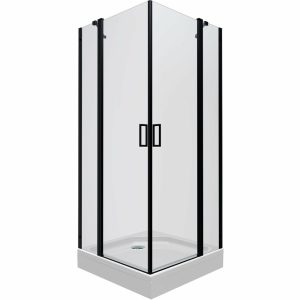 Душевой уголок Triton Тау 90х90 Черный / Прозрачное Щ0000054038