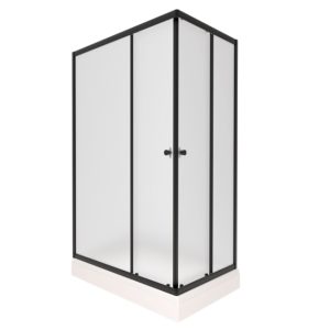 Душевой уголок Triton Вента 120х80 Черный / Матовый Щ0000064630