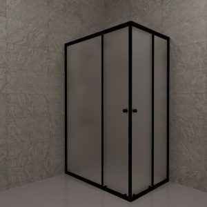 Душевой уголок Triton Вента 80х120 Черный / Матовый Щ0000064632