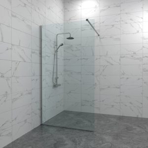 Душевая перегородка Triton Плано 80 Хром / Прозрачное Щ0000072403