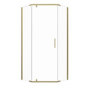 Душевой уголок Triton Дека 90х90 Золото / Прозрачное Щ0000073927