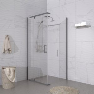 Душевой уголок Triton Терра 88х88 Графит / Прозрачное Щ0000073937