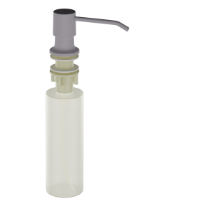 Дозатор для жидких моющий средств Ulgran Quartz UQ-01 Платина UQ-01-04