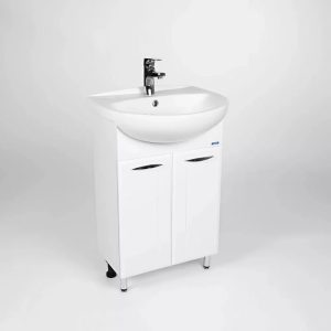 Тумба напольная Viant Прага 56 с раковиной Антик Белый VPRA55AN-T2ST Тумба напольная Viant Прага 56 с раковиной Антик Белый VPRA55AN-T2ST