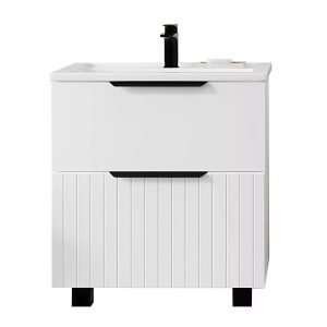 Тумба напольная Viant Сицилия 80 с раковиной Moduo Белый VSIC80MDBEL-T2Y Тумба напольная Viant Сицилия 80 с раковиной Moduo Белый VSIC80MDBEL-T2Y