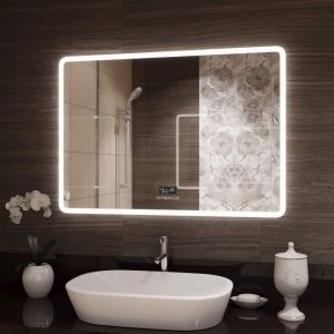 Зеркало Агата Demure 100 с подогревом, музыкальным блоком ЗЛП259 Зеркало Агата Demure 100 с подогревом, музыкальным блоком ЗЛП259