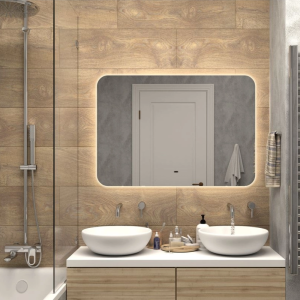 Зеркало Агата Burzhe 100 с бесконтактным сенсором, часами, подогревом ЗЛП3123 Зеркало Агата Burzhe 100 с бесконтактным сенсором, часами, подогревом ЗЛП3123