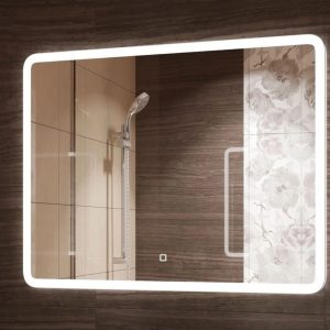 Зеркало Агата Demure 80 с сенсором и часами ЗЛП567 Зеркало Агата Demure 80 с сенсором и часами ЗЛП567