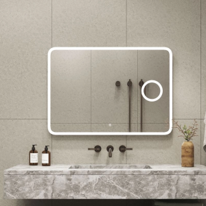 Зеркало Агата Demure 100 с сенсором, увеличительным зеркалом ЗЛП829 Зеркало Агата Demure 100 с сенсором, увеличительным зеркалом ЗЛП829