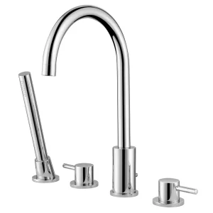 Смеситель для ванны ABBER Wasser Kreis хром глянцевый AF8113
